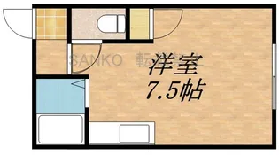 RARA北28条【0201号室】の間取り