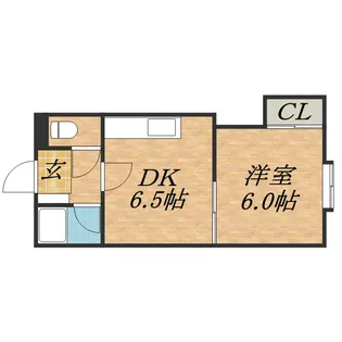 グランドビル【2階】の間取り
