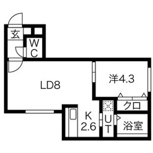 FORESTERIOR(フォレステリア)【4階】の間取り