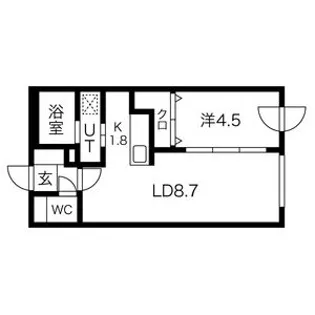 シティプレミア宮の森【2階】の間取り