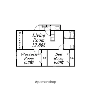 DOLFINE【2階】の間取り