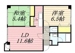 サンドエル【3階】の間取り