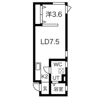 SーSTUDIO【4階】の間取り