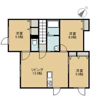 ノール・ドミール【202号室】の間取り