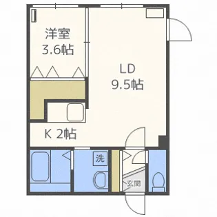SAKURAコンフォートM【1階】の間取り