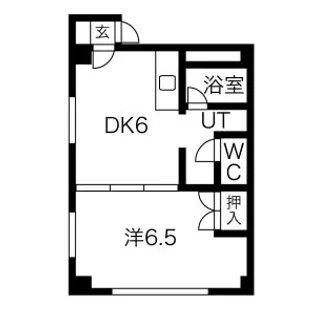 ジュールサヴァ【5階】の間取り