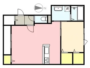 グランドルチェ【105号室】の間取り