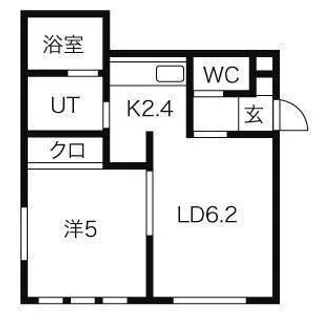 ル・シェル【2階】の間取り
