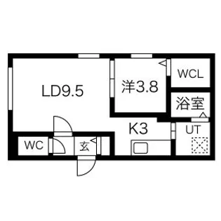 MIES (ミース)【2階】の間取り