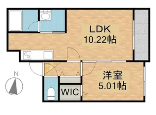 GーSTYLE.STELLA【5階】の間取り