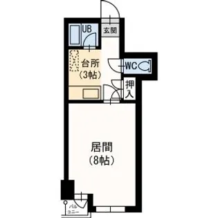 藤井ビル北17条Ⅲ【2階】の間取り