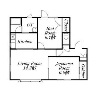 コーポルシオール【3階】の間取り