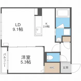SHELL PIAA N15【4階】の間取り