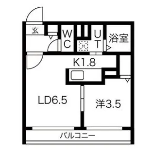NICO麻生【4階】の間取り