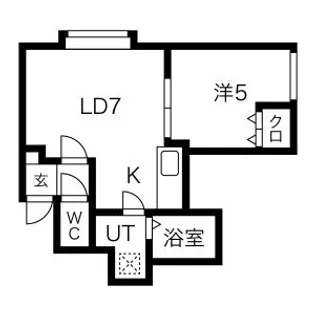 RITZ ONE【2階】の間取り