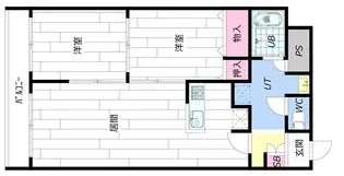 GRAMERCY SAPPORO【7階】の間取り