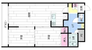 GRAMERCY SAPPORO【210号室】の間取り