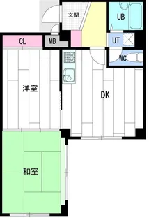 メモワール平岸【302号室】の間取り