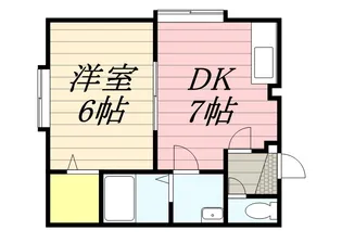 カーサ北35【0105号室】の間取り