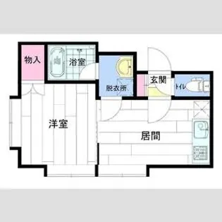 ピースコール34【2階】の間取り