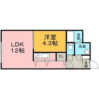 e-one【8階】の間取り