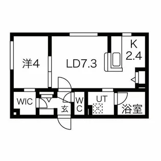 ARZU SHIROISHI【3階】の間取り