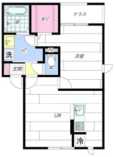 SAKURA MAISON【101号室】の間取り