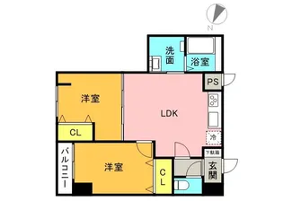 Sugar Ray【4階】の間取り