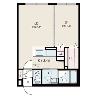 プラリネ【3階】の間取り