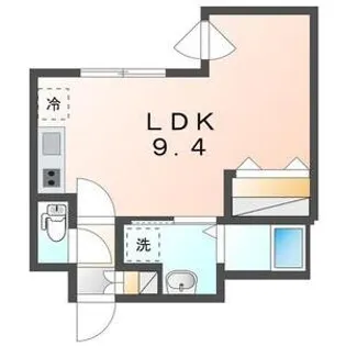 COFFRET(コフレ)東札幌42【2階】の間取り