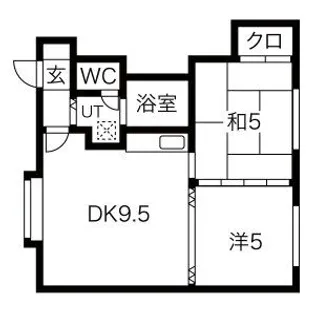 ブリリアント【101号室】の間取り