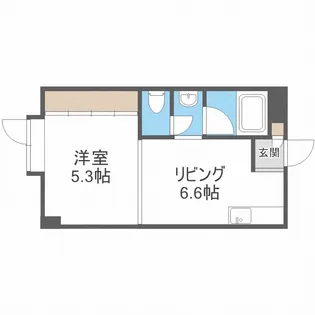 田房ビル【3階】の間取り