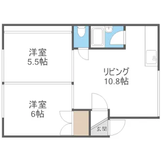 サニーハイツA【0015号室】の間取り