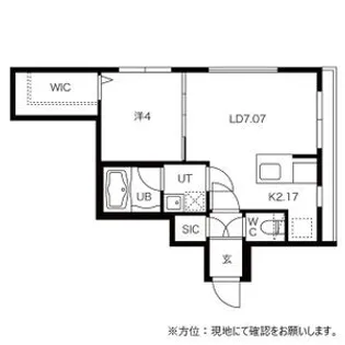 THE RESIDENCE ASABU(ザ レジデンス麻生)【1階】の間取り