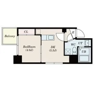 レジデンス札幌北18条【5階】の間取り