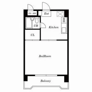 サンスイートヴィラ【602号室号室】の間取り