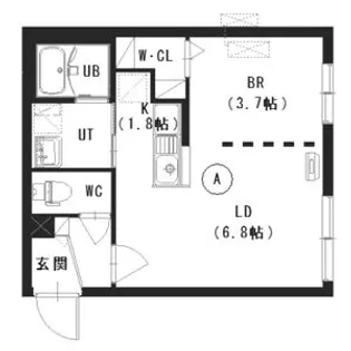 セフィーロピラケシ【4階】の間取り