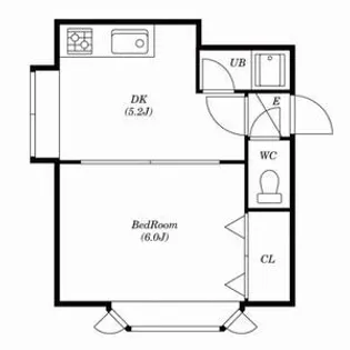 ハイツエリックス【1号室号室】の間取り