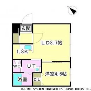 モデルノ14【1階】の間取り