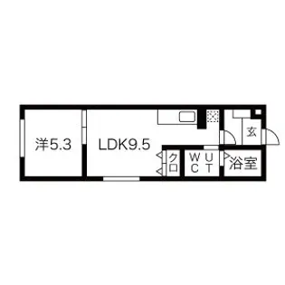 グランパ23【201号室】の間取り