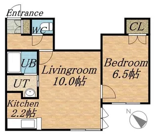 シティ・ブリーズ麻生【102号室】の間取り