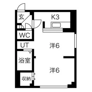 リベラルイン819【202号室】の間取り