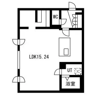 ピオネロ月寒【4階】の間取り