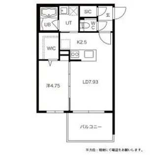 LAPIS LIAN北9条(ラピスリアン北9条)【3階】の間取り