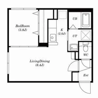 シティレジデンス北36条【407号室号室】の間取り