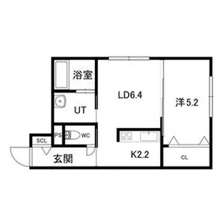 グレイス スクエア【2階】の間取り