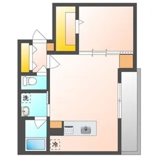 カレラ学園前【3階】の間取り
