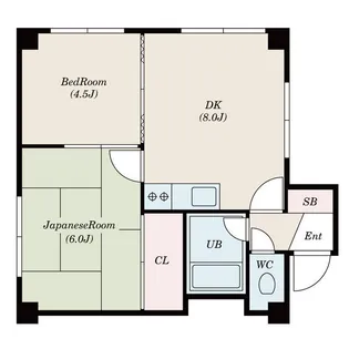 サンハイツ【101号室】の間取り