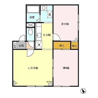 メイユールエル【101号室】の間取り