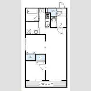 BRIGHTON COURT N20(ブライトンコートN20)【2階】の間取り